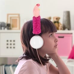 Casque Audio Reine Avec Fourrure Peluche -Musique recherchée. kask king pk 8