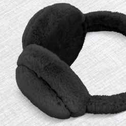 Casque Audio Fantaisie Licorne Avec Fourrure Noire -Musique recherchée. kask licorn bk 8