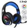 Casque Gamer Filaire Jack 3.5mm, Micro Réglable, Lumières RGB, Linq GM6020 Pour PC, Smartphone, Tablette, Xbox, PS4, Switch... 1 Casque Gamer Filaire Jack 3.5mm, Micro Réglable, Lumières RGB, Linq GM6020 Pour PC, Smartphone, Tablette, Xbox, PS4, Switch... -Musique recherchée. kask linq gm6020 r 2