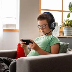 Casque Gamer Filaire Jack 3.5mm, Micro Réglable, Lumières RGB, Linq GM6060 Pour PC, Smartphone, Tablette, Xbox, PS4, Switch… -Musique recherchée. kask linq gm6060 4