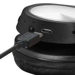 Casque Bluetooth RGB Avec Rétroéclairage LED, Kit Main Libre - LinQ -Musique recherchée. kask linq r5230 3