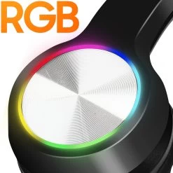 Casque Bluetooth RGB Avec Rétroéclairage LED, Kit Main Libre - LinQ -Musique recherchée. kask linq r5230 5