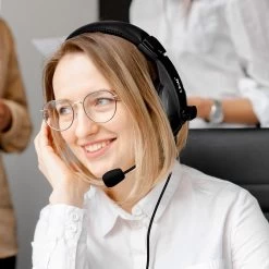 Casque Micro Pour Ordinateur, Prise USB - LinQ -Musique recherchée. kask linq u860 6