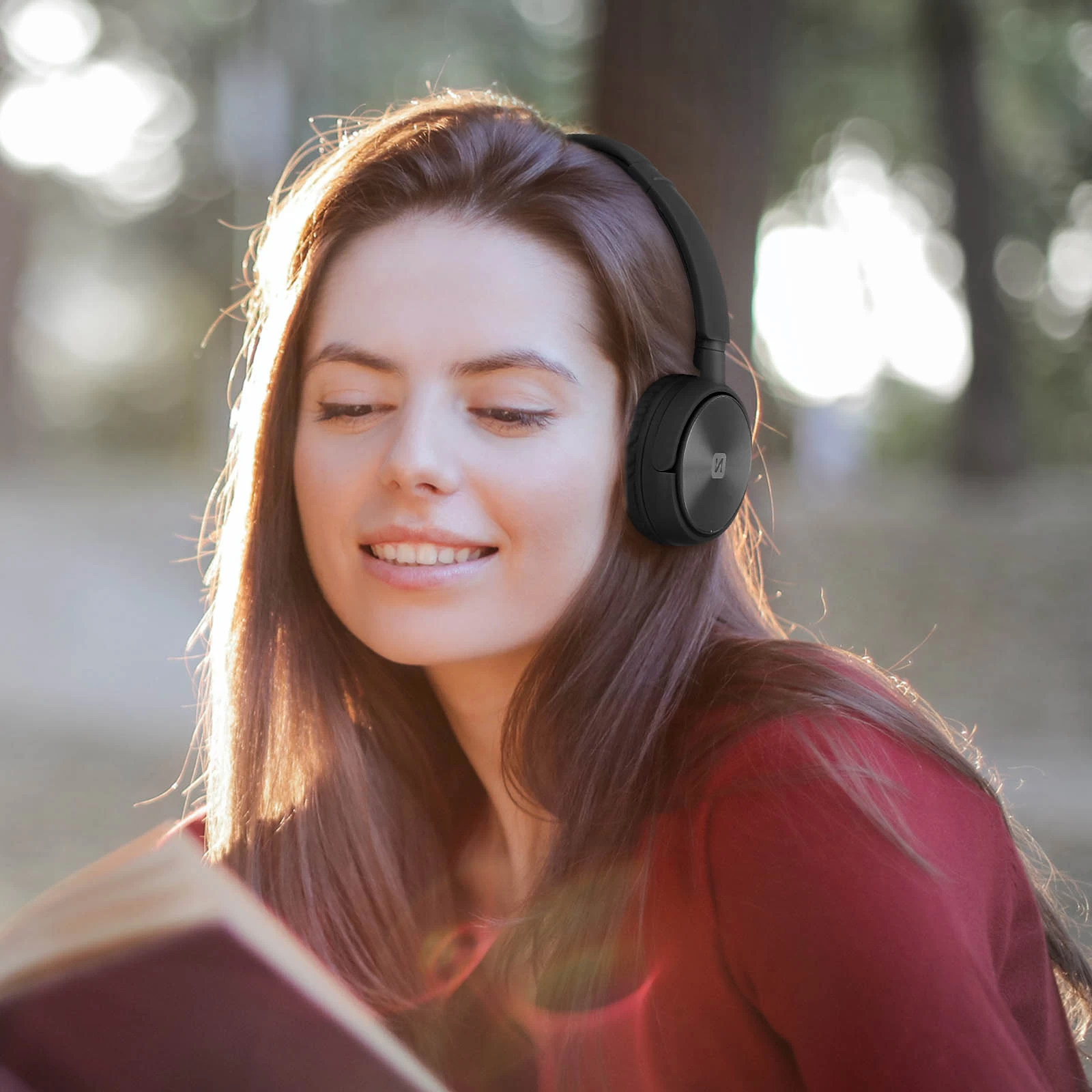 Casque Audio Bluetooth Appels & Musique, Tuner FM Intégré / Port MicroSD , Swissten Trix - Noir 5 Casque Audio Bluetooth Appels & Musique, Tuner FM Intégré / Port MicroSD , Swissten Trix - Noir – Image 3