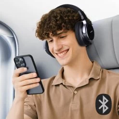 Casque Sans Fil Avec Technologie Anti-Bruit, Étanche IPX3 Avec Port Confortable, Swissten - Noir -Musique recherchée. kask swiss jum nbk 3