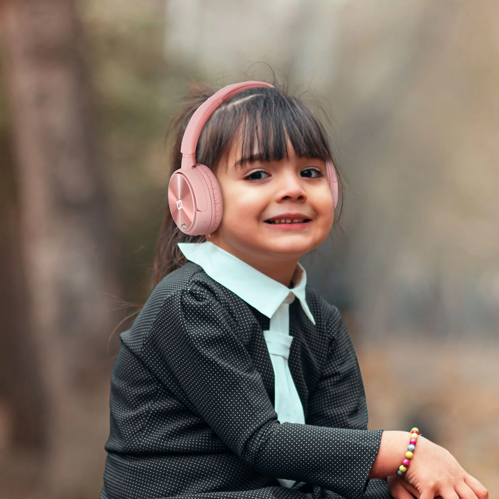 Casque Audio Bluetooth Appels & Musique, Tuner FM Intégré / Port MicroSD , Swissten Trix - Rose 8 Casque Audio Bluetooth Appels & Musique, Tuner FM Intégré / Port MicroSD , Swissten Trix - Rose – Image 6