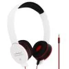 Casque Audio Stéréo Filaire Avec Câble Jack 3.5mm - Blanc -Musique recherchée. kask wh z3738 dv2 1