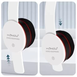 Casque Audio Stéréo Filaire Avec Câble Jack 3.5mm - Blanc -Musique recherchée. kask wh z3738 dv2 4