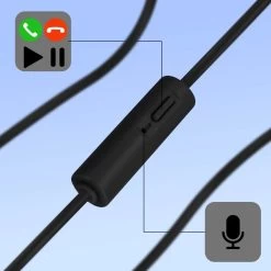 Casque Audio Son Stéréo EXtra-Bass - Fonct. Micro + Télécommande - Noir -Musique recherchée. kask y6038 bk dv2 5