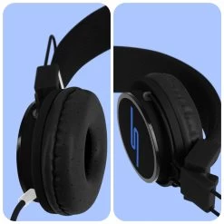 Casque Audio Son Stéréo EXtra-Bass - Fonct. Micro + Télécommande - Noir -Musique recherchée. kask y6038 bk dv2 7