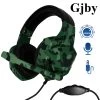 Casque Gamer Stéréo Avec Micro, Jack 3.5mm Et Câble Tressé - Camouflage Vert 2 Casque Gamer Stéréo Avec Micro, Jack 3.5mm Et Câble Tressé - Camouflage Vert -Musique recherchée. kaskga g4 gn r 3