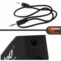 Adaptateur Audio Bluetooth, Récepteur Sans-fil USB Avec Sortie Jack + Câble Jack 3.5mm LinQ - Noir -Musique recherchée. kbt linq bj352 7