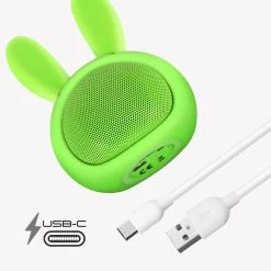 Enceinte Lumineuse Bluetooth 3W, Moxie Mini Boom Light - Lapin Vert 13 Enceinte Lumineuse Bluetooth 3W, Moxie Mini Boom Light - Lapin Vert -Musique recherchée. kokoboom gn 3