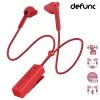 Écouteurs Kit Piéton Defunc, Intra-auriculaire Avec Design Micro-cravate, Bluetooth 4.1 - Rouge -Musique recherchée. kpt dfc hybrid rd r 2