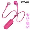 Écouteurs Kit Piéton Bluetooth Defunc, Design Micro-cravate Avec Télécommande - Rose 2 Écouteurs Kit Piéton Bluetooth Defunc, Design Micro-cravate Avec Télécommande - Rose -Musique recherchée. kpt dfc talk pk r