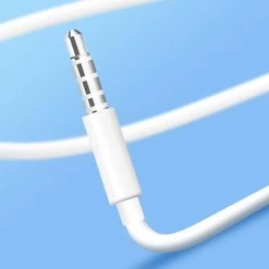 Pack 2-en-1 : Chargeur Secteur USB-C 20W + Écouteurs Filaires Jack 3.5 Avec Kit Main Libre - Blanc -Musique recherchée. pack vp 35 6