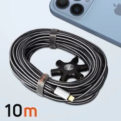 Câble Audio Lightning Vers 5x Prises Jack Femelle, Adaptateur IPhone 5 En 1 LinQ 10 Mètres - Noir 17 Câble Audio Lightning Vers 5x Prises Jack Femelle, Adaptateur IPhone 5 En 1 LinQ 10 Mètres - Noir -Musique recherchée. pat 1000 7