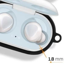 Coque Samsung Galaxy Buds Silicone Protection Souple - Noir -Musique recherchée. sili bk buds 7