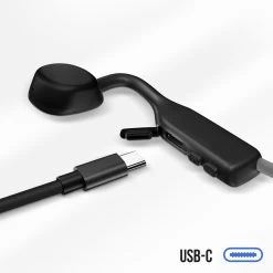 Casque Conduction Osseuse Shokz OpenMove Bluetooth 5.1, Sport Kit Mains Libres Waterproof IP55 - Gris -Musique recherchée. skz move gy 11