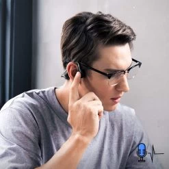 Casque Conduction Osseuse Shokz OpenMove Bluetooth 5.1, Sport Kit Mains Libres Waterproof IP55 - Gris -Musique recherchée. skz move gy 9