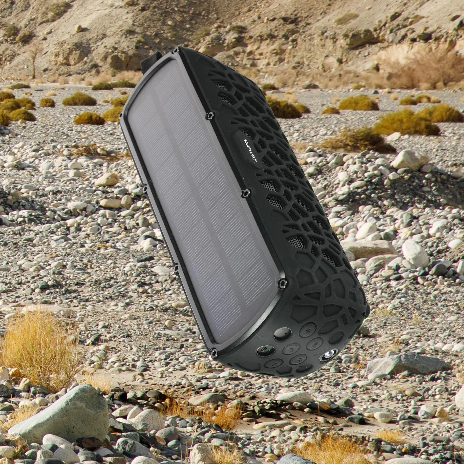 Enceinte Bluetooth Etanche Solaire - Endless Summer By 4Smarts, Son Puissant, Norme IPX6 Et Lumière LED 7 Enceinte Bluetooth Etanche Solaire - Endless Summer By 4Smarts, Son Puissant, Norme IPX6 Et Lumière LED – Image 5