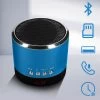 Mini Enceinte Bluetooth Venus Avec Bass Puissante, Métallisé - Bleu