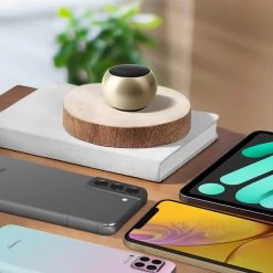 Mini Enceinte Sans Fil En Aluminium, Son De Qualité 3W, Ultra-Compacte Avec Dragonne - Doré -Musique recherchée. spik alu gd 7