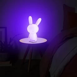 Enceinte Lumineuse Multifonction Bigben, Veilleuse Bluetooth, LED Multicolore - Néon Lapin 21 Enceinte Lumineuse Multifonction Bigben, Veilleuse Bluetooth, LED Multicolore - Néon Lapin -Musique recherchée. spik big arnav 10