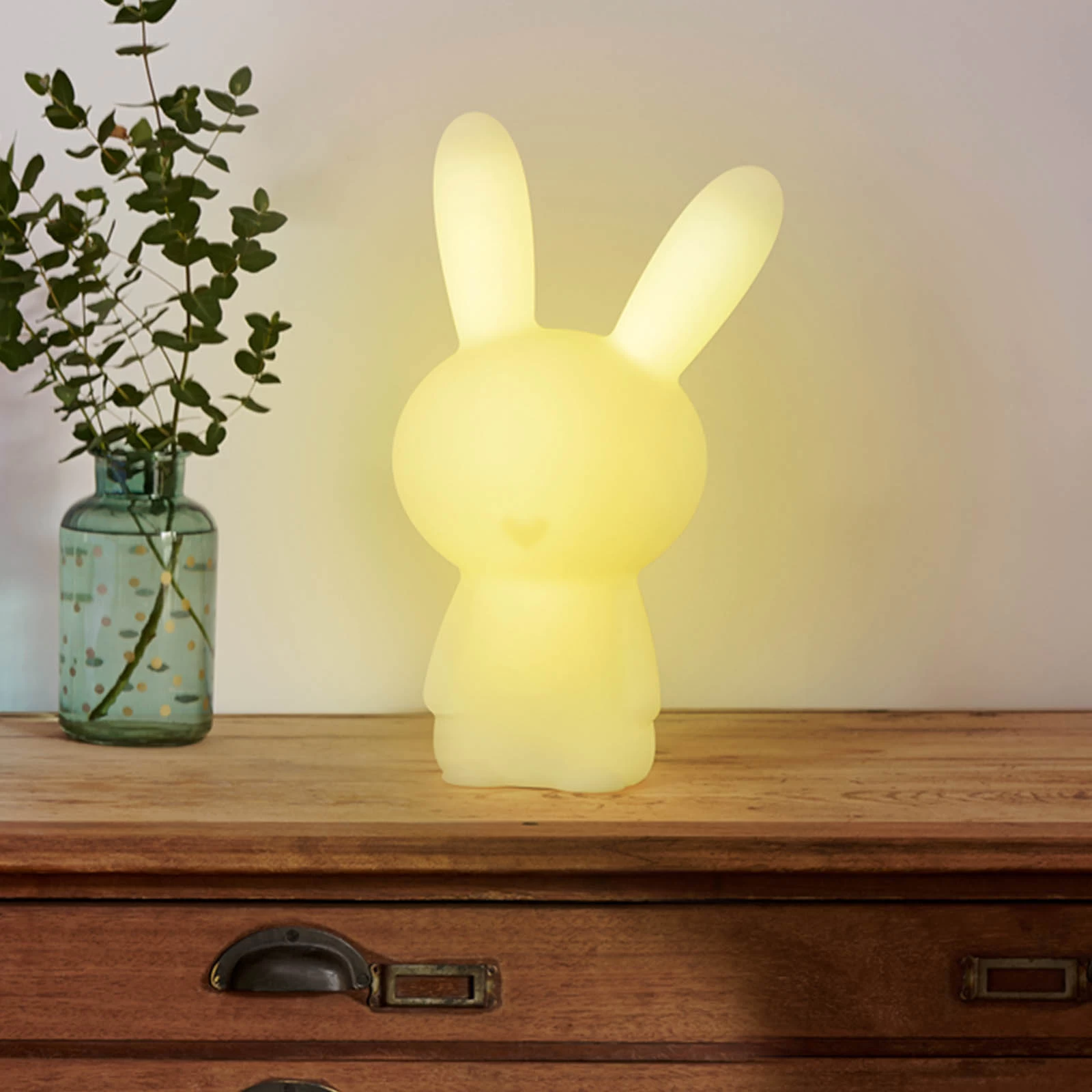 Enceinte Lumineuse Multifonction Bigben, Veilleuse Bluetooth, LED Multicolore - Néon Lapin 6 Enceinte Lumineuse Multifonction Bigben, Veilleuse Bluetooth, LED Multicolore - Néon Lapin – Image 4