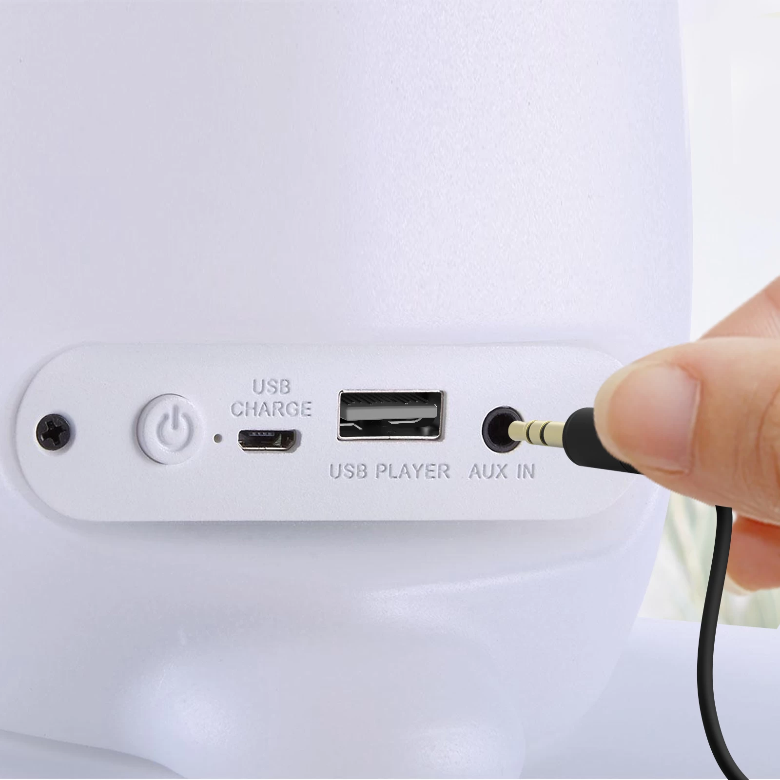 Enceinte Lumineuse Multifonction Bigben, Veilleuse Bluetooth, LED Multicolore - Néon Lapin 8 Enceinte Lumineuse Multifonction Bigben, Veilleuse Bluetooth, LED Multicolore - Néon Lapin – Image 6