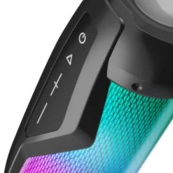 Enceinte Bluetooth Lumineuse 20W, Certifiée IP54 Et Autonomie 3H, Bigben Party BT Mini -Musique recherchée. spik big ipmin 7