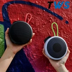 Enceinte Bluetooth Lumineuse Ultra-compacte, Portable Et Certifiée IP54, Bigben Party Nano - Noir -Musique recherchée. spik big nano bk 5