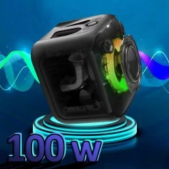 Enceinte Bluetooth JBL PartyBox Encore Essential, Son Cristallin Avec Autonomie 6 Heures, Entrée Micro - Noir -Musique recherchée. spik jbl boxadus 3