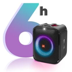 Enceinte Bluetooth JBL PartyBox Encore Essential, Son Cristallin Avec Autonomie 6 Heures, Entrée Micro - Noir -Musique recherchée. spik jbl boxadus 4