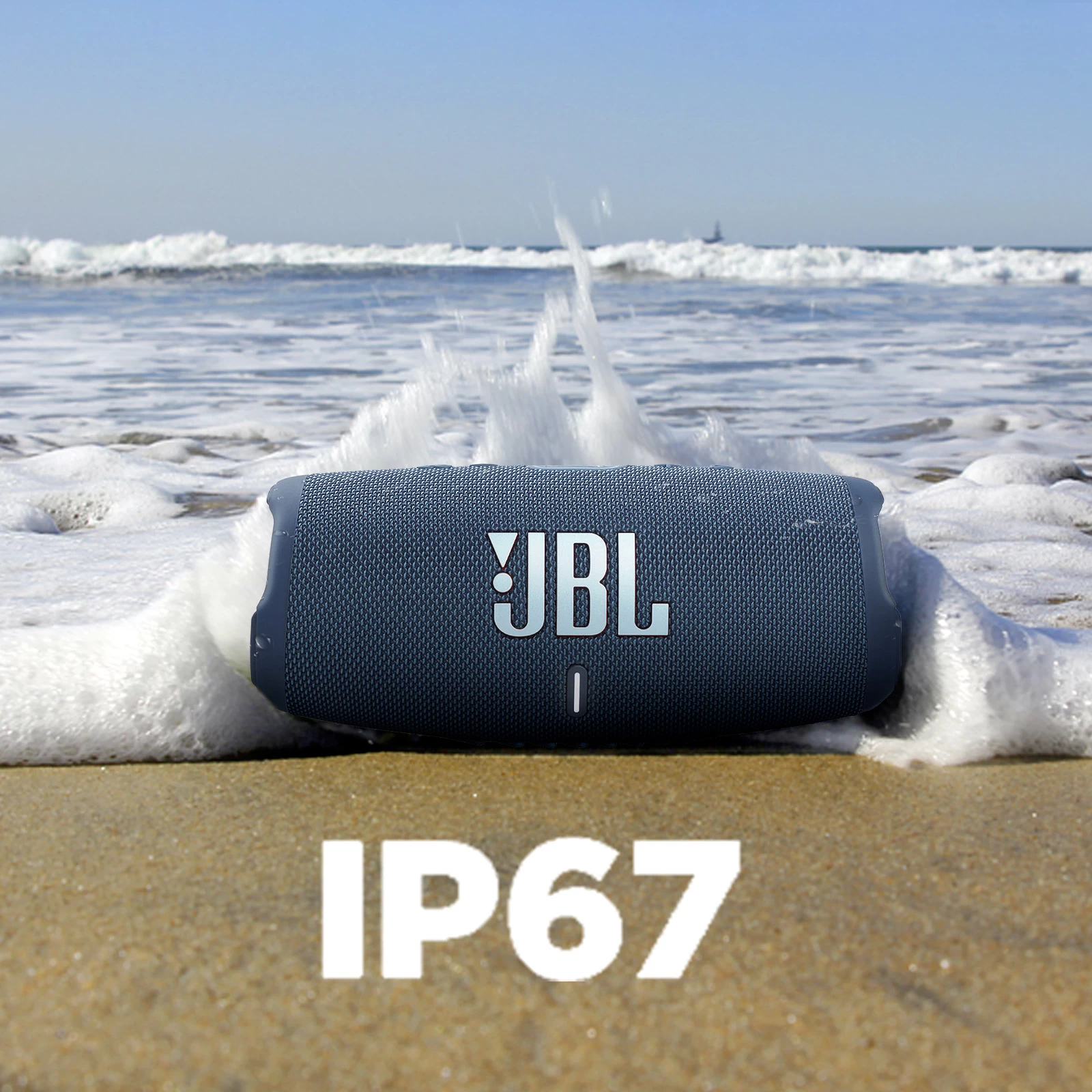 Enceinte Bluetooth JBL Charge 5, Étanche IP67 + Powerbank Intégré - Autonomie 20H - Bleu 8 Enceinte Bluetooth JBL Charge 5, Étanche IP67 + Powerbank Intégré - Autonomie 20H - Bleu – Image 6