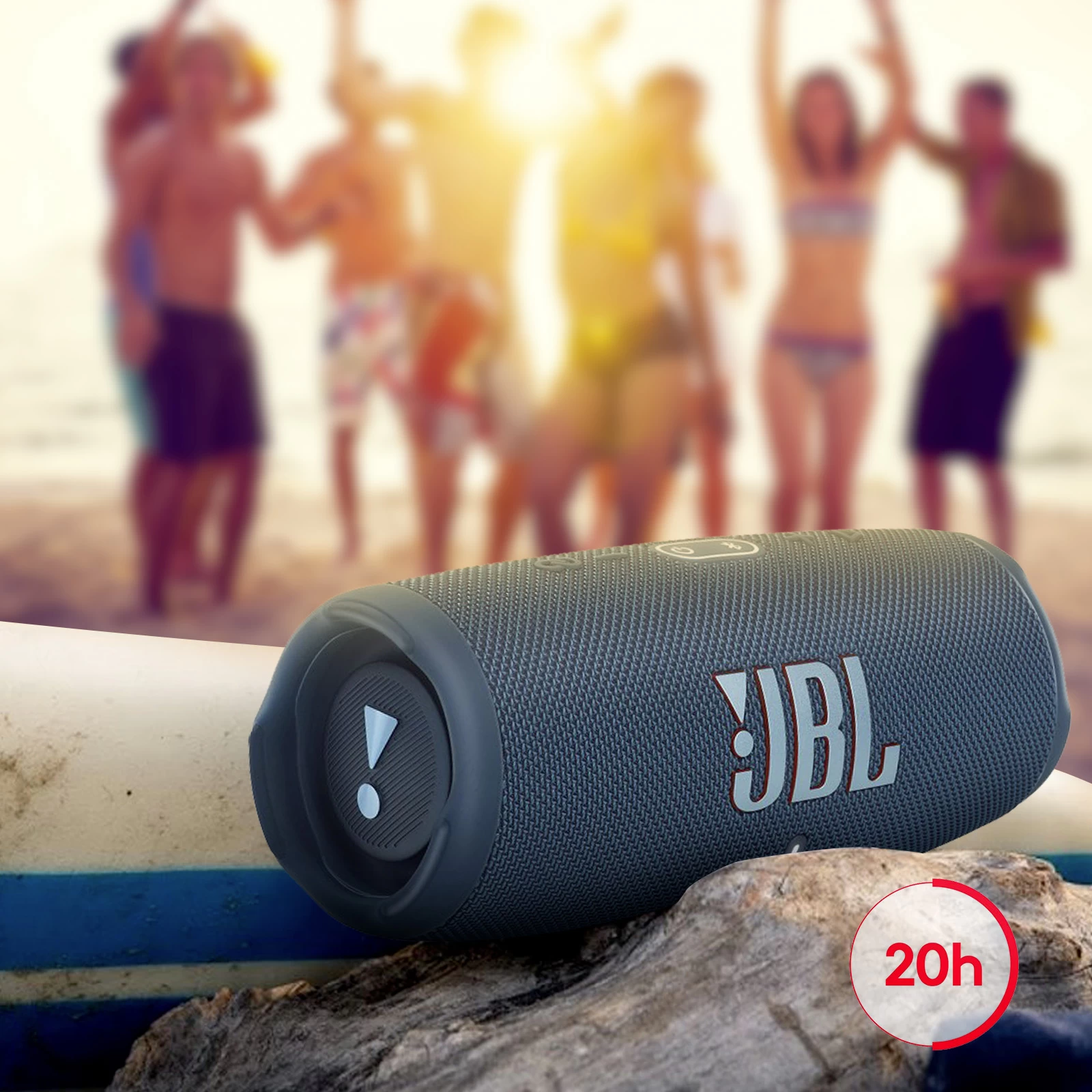 Enceinte Bluetooth JBL Charge 5, Étanche IP67 + Powerbank Intégré - Autonomie 20H - Bleu 11 Enceinte Bluetooth JBL Charge 5, Étanche IP67 + Powerbank Intégré - Autonomie 20H - Bleu – Image 9