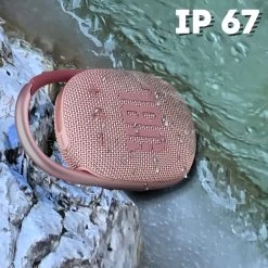 Enceinte Bluetooth JBL Clip 4, Étanche IP67 Et Portable Avec Mousqueton - Autonomie 10H - Rose -Musique recherchée. spik jbl clip4 pk 7