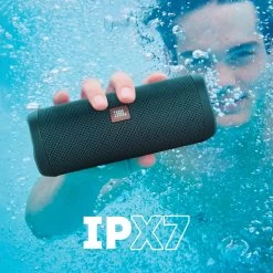 Enceinte Bluetooth JBL Flip Essential 2, Étanche IPX7 Et Autonomie 10H - Bleu 15 Enceinte Bluetooth JBL Flip Essential 2, Étanche IPX7 Et Autonomie 10H - Bleu -Musique recherchée. spik jbl flip2 4