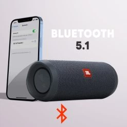 Enceinte Bluetooth JBL Flip Essential 2, Étanche IPX7 Et Autonomie 10H - Bleu 19 Enceinte Bluetooth JBL Flip Essential 2, Étanche IPX7 Et Autonomie 10H - Bleu -Musique recherchée. spik jbl flip2 8