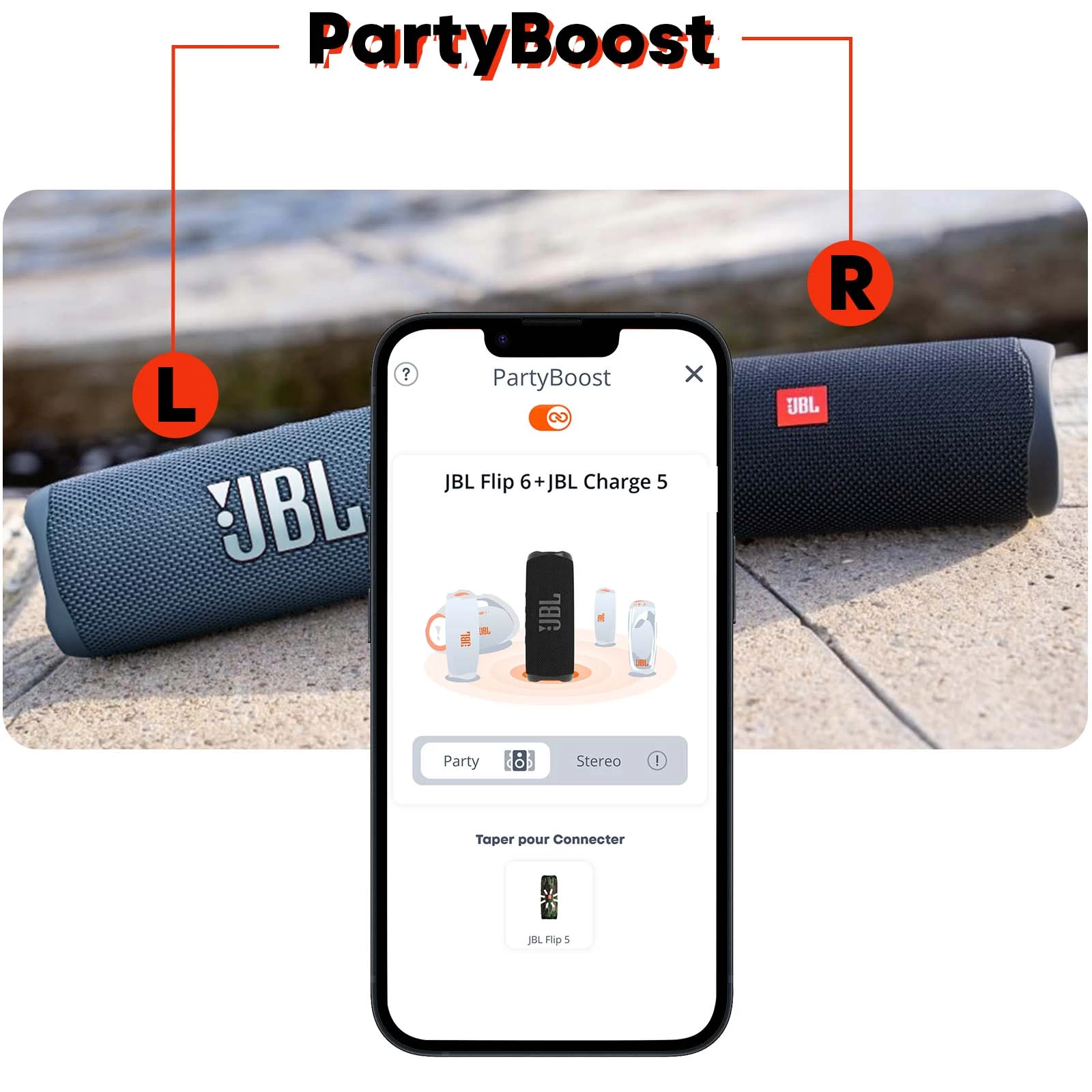Enceinte Sans-fil JBL Flip 6, Son Harman Ultra-puissant, Étanche IP67 - Autonomie 12H - Bleu 6 Enceinte Sans-fil JBL Flip 6, Son Harman Ultra-puissant, Étanche IP67 - Autonomie 12H - Bleu – Image 4