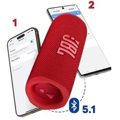 Enceinte Sans-fil JBL Flip 6, Son Harman Ultra-puissant, Étanche IP67 - Autonomie 12H - Rouge 14 Enceinte Sans-fil JBL Flip 6, Son Harman Ultra-puissant, Étanche IP67 - Autonomie 12H - Rouge -Musique recherchée. spik jbl flip6 rd 3