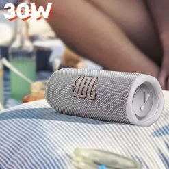 Enceinte Sans-fil JBL Flip 6, Son Harman Ultra-puissant, Étanche IP67 - Autonomie 12H - Blanc 18 Enceinte Sans-fil JBL Flip 6, Son Harman Ultra-puissant, Étanche IP67 - Autonomie 12H - Blanc -Musique recherchée. spik jbl flip6 wh 7