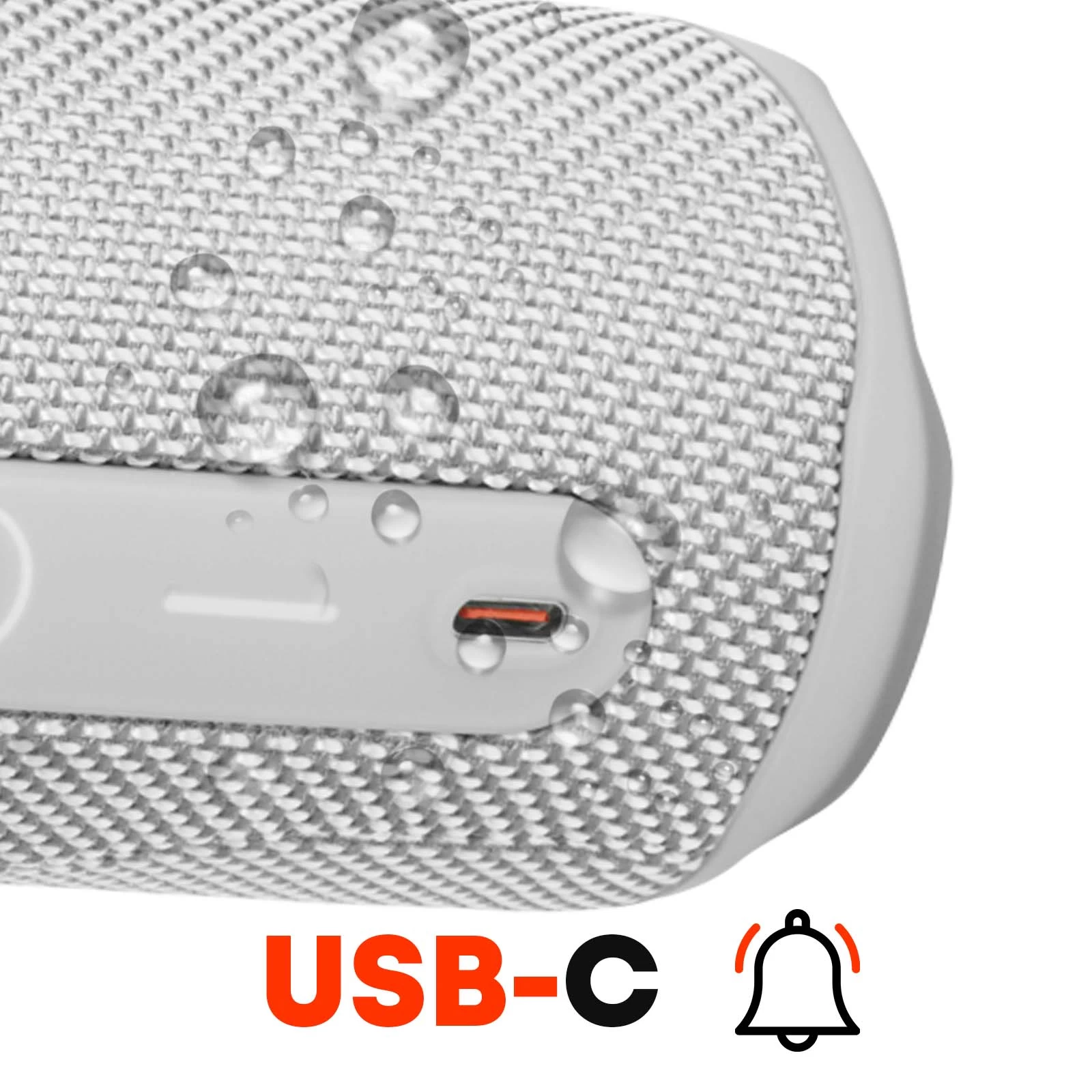 Enceinte Sans-fil JBL Flip 6, Son Harman Ultra-puissant, Étanche IP67 - Autonomie 12H - Blanc 10 Enceinte Sans-fil JBL Flip 6, Son Harman Ultra-puissant, Étanche IP67 - Autonomie 12H - Blanc – Image 8