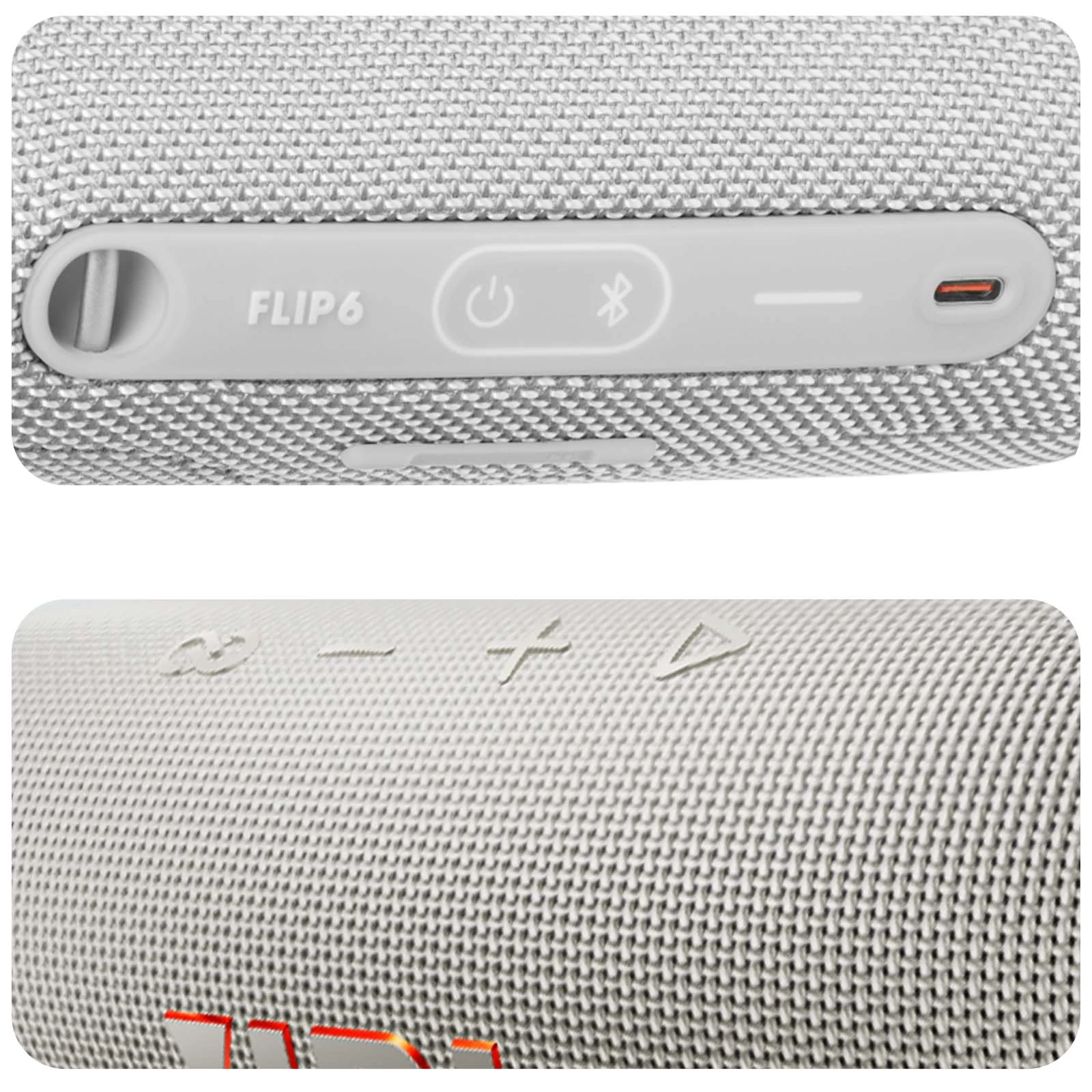 Enceinte Sans-fil JBL Flip 6, Son Harman Ultra-puissant, Étanche IP67 - Autonomie 12H - Blanc 11 Enceinte Sans-fil JBL Flip 6, Son Harman Ultra-puissant, Étanche IP67 - Autonomie 12H - Blanc – Image 9