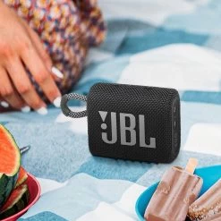 Enceinte Bluetooth JBL Go 3, Étanche IP67 Ultra-compact Avec Son Puissant - Autonomie 5H - Noir 15 Enceinte Bluetooth JBL Go 3, Étanche IP67 Ultra-compact Avec Son Puissant - Autonomie 5H - Noir -Musique recherchée. spik jbl go3 bk 6