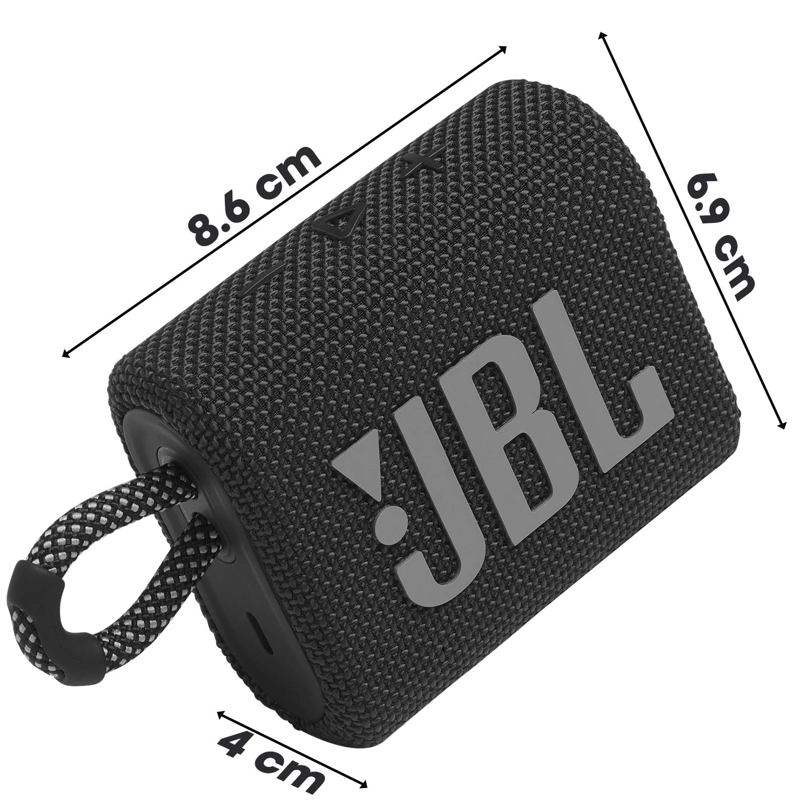 Enceinte Bluetooth JBL Go 3, Étanche IP67 Ultra-compact Avec Son Puissant - Autonomie 5H - Noir 10 Enceinte Bluetooth JBL Go 3, Étanche IP67 Ultra-compact Avec Son Puissant - Autonomie 5H - Noir – Image 8