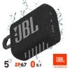 Enceinte Bluetooth JBL Go 3, Étanche IP67 Ultra-compact Avec Son Puissant - Autonomie 5H - Noir -Musique recherchée. spik jbl go3 bk r
