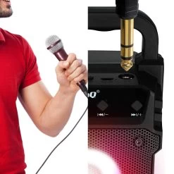 Enceinte Lumineuse Bluetooth, Design Compact Et Portable, LinQ - Noir 12 Enceinte Lumineuse Bluetooth, Design Compact Et Portable, LinQ - Noir -Musique recherchée. spik linq 1092 bk 6