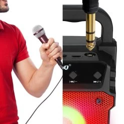 Enceinte Lumineuse Bluetooth, Design Compact Et Portable, LinQ - Rouge 12 Enceinte Lumineuse Bluetooth, Design Compact Et Portable, LinQ - Rouge -Musique recherchée. spik linq 1092 rd 6