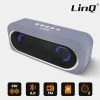 Enceinte Bluetooth Sans-fil, Son De Qualité 3W X 2 / LED RVB, LinQ - Gris 2 Enceinte Bluetooth Sans-fil, Son De Qualité 3W X 2 / LED RVB, LinQ - Gris -Musique recherchée. spik linq gy kb604 r